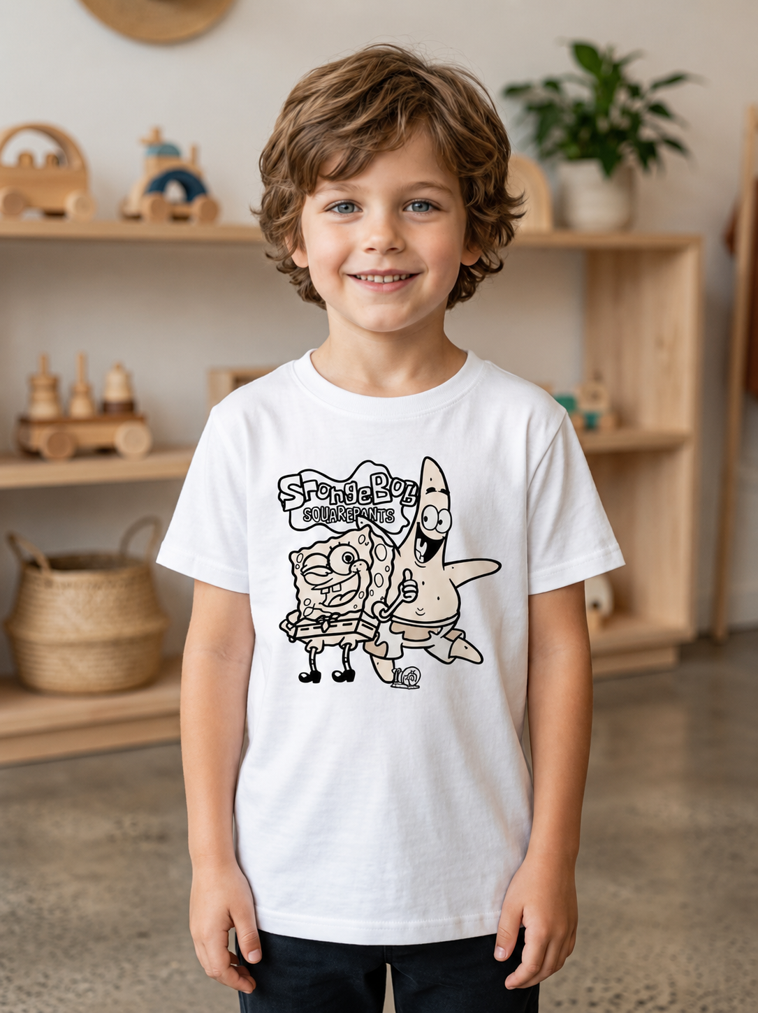 Best Friends Cartoon Sun Activated