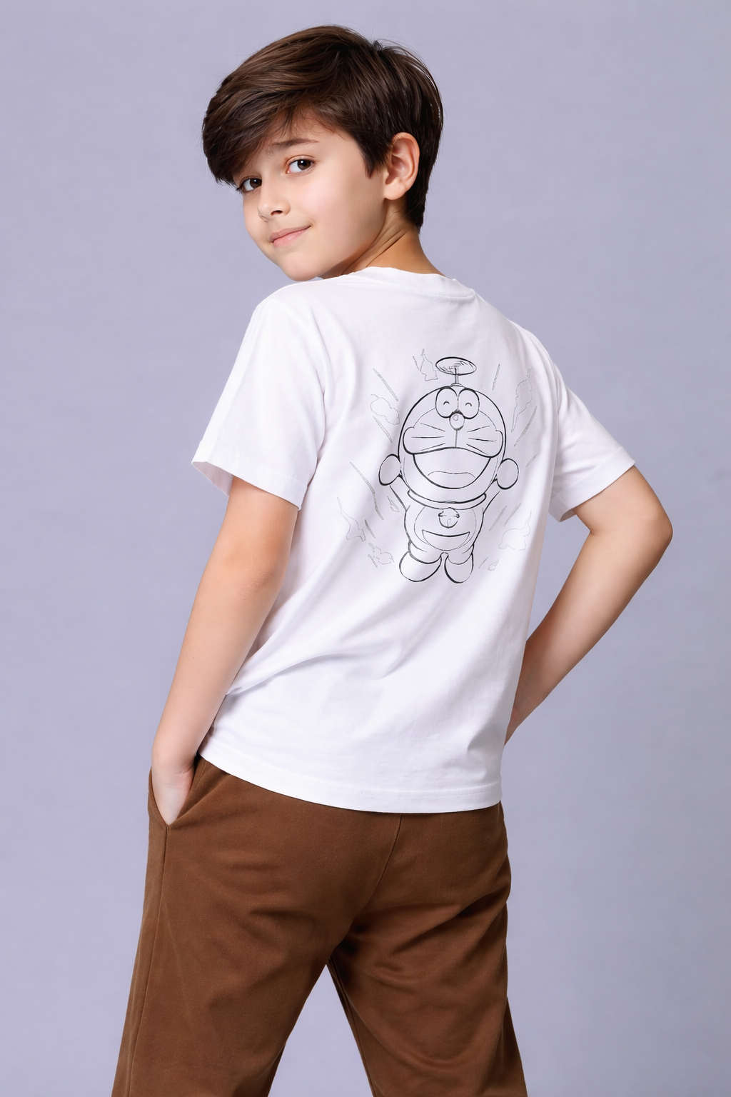 Super Gadget Cat Glow Kids T-Shirt