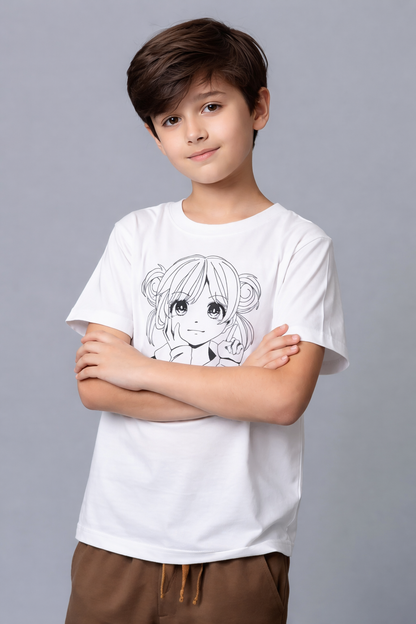 Anime Sparkle Magic T-Shirt for kids