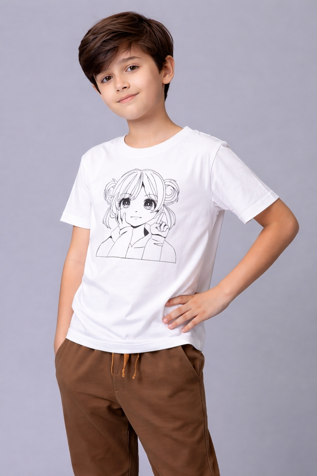 Anime Sparkle Magic T-Shirt for kids
