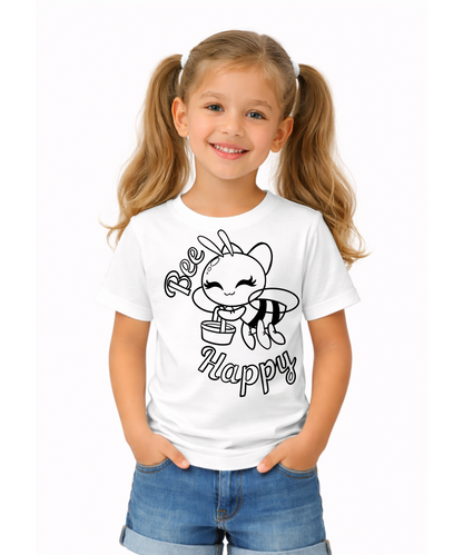 Bee Happy – Sun-Activated T-Shirt for Kids