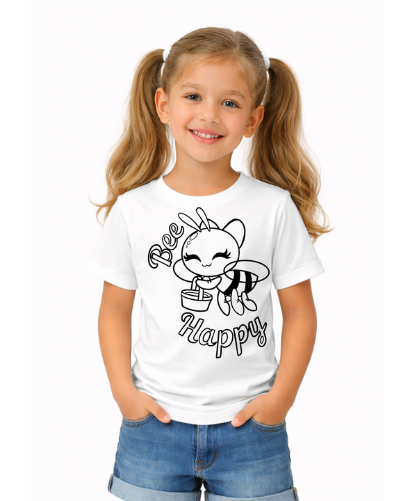 Bee Happy – Sun-Activated T-Shirt for Kids