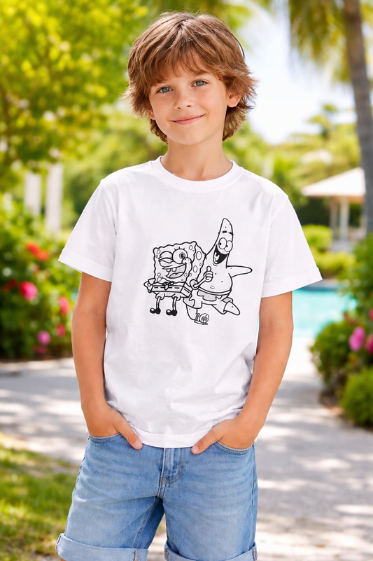 Best Friends Adventure Sun Activated Colour Changing T-Shirt for Kids