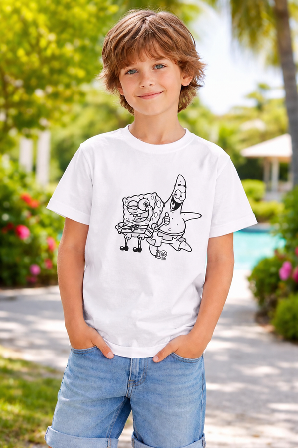 Best Friends Adventure Sun Activated Colour Changing T-Shirt for Kids