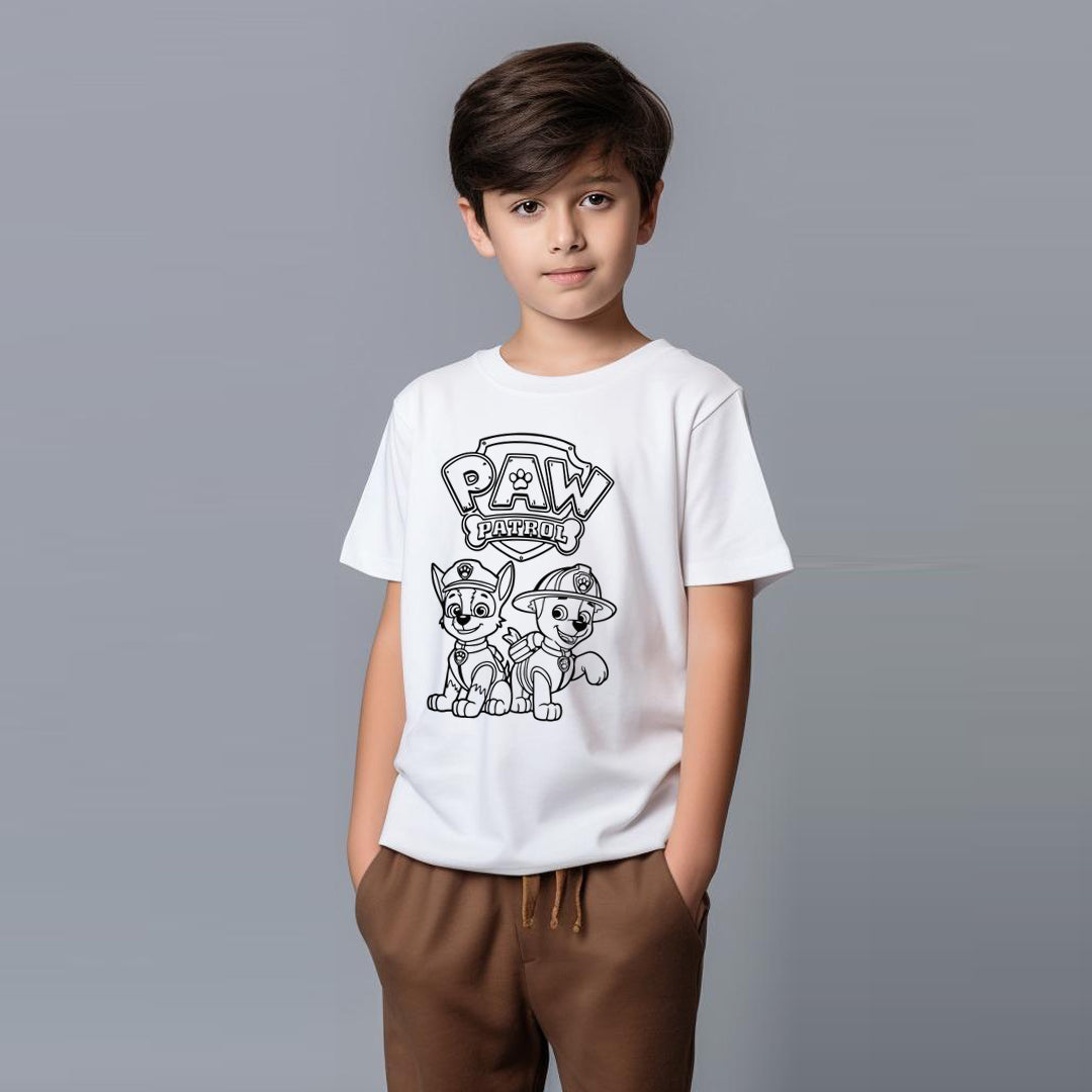 Brave Rescue Pups Glow Kids T-Shirt