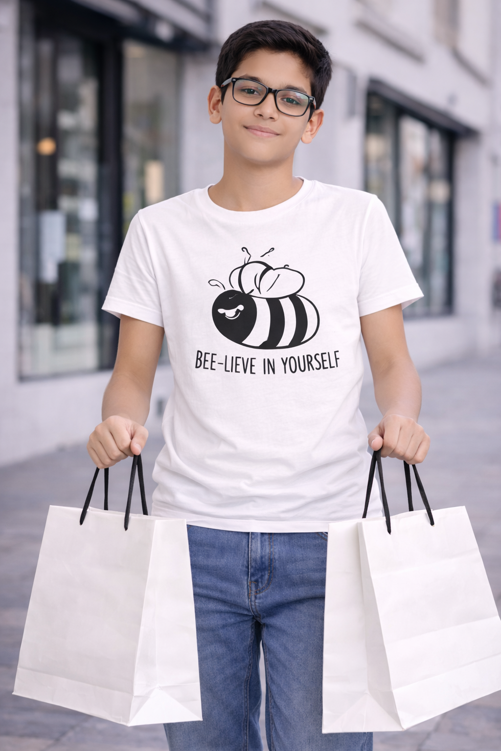 Buzz of Confidence T-shirt for Kids