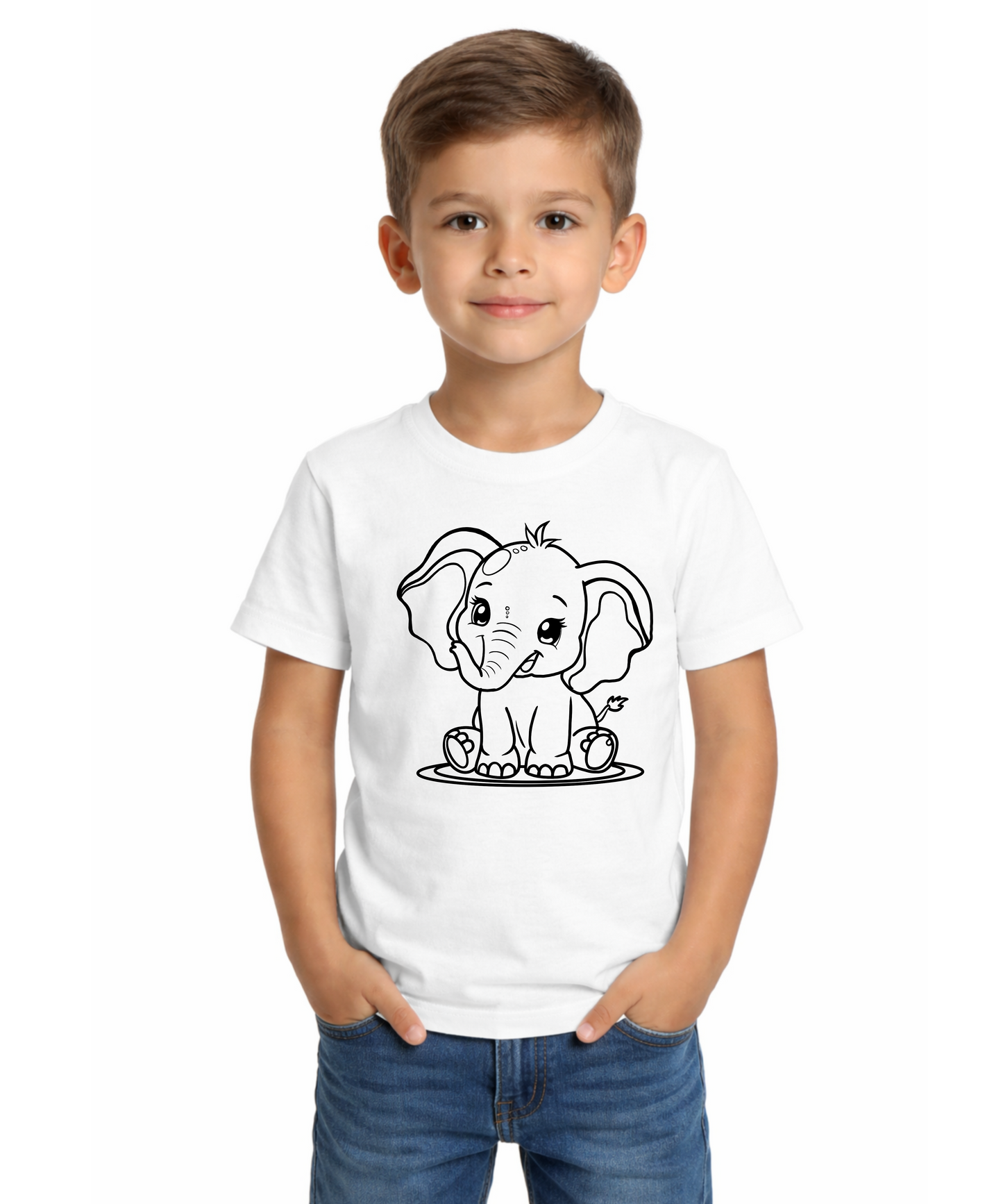 Cute Elephant Magic Kids T-Shirt