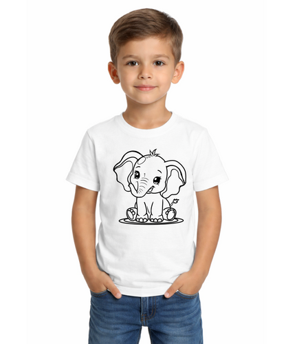 Cute Elephant Magic Kids T-Shirt