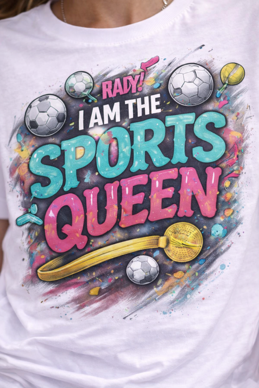 Sports Queen Kids Cotton T-Shirt