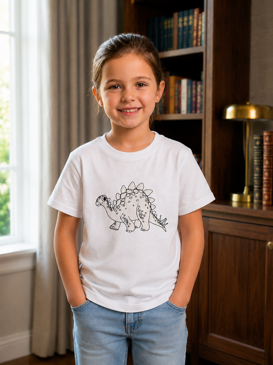 Dino Sun Activated Colour Changing T-Shirt for Kids