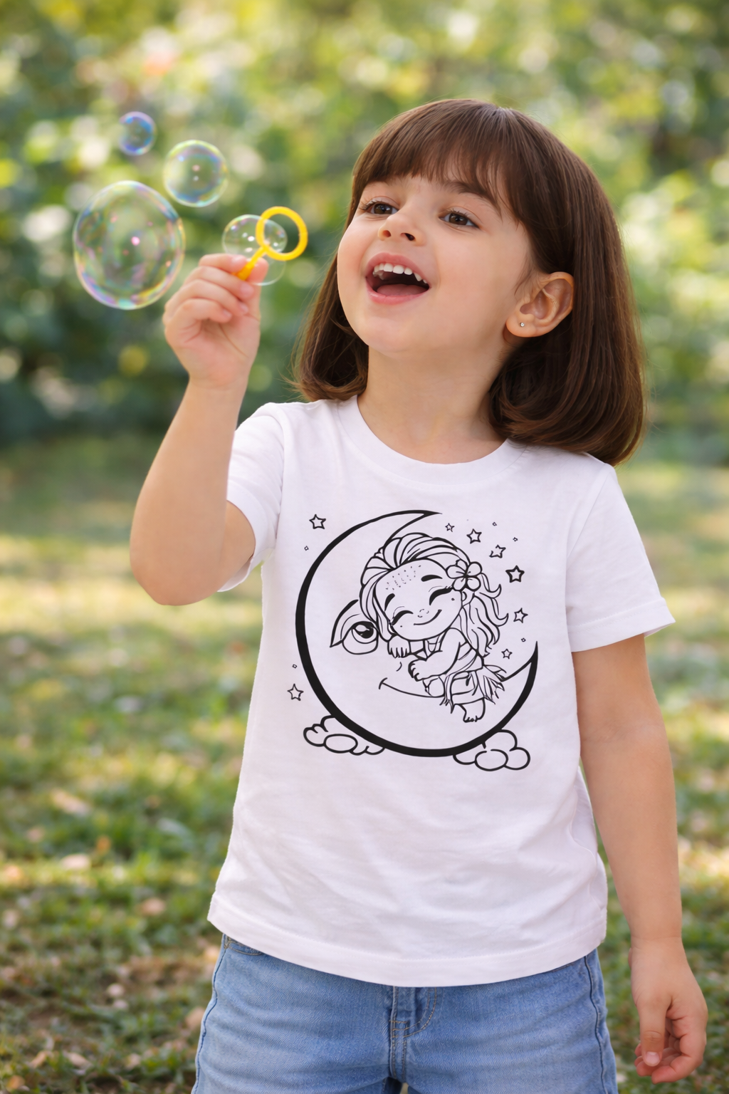 Dreamy Moon Magic Kids T-Shirt