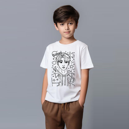 K-Pop Star Vibes Glow Kids T-Shirt