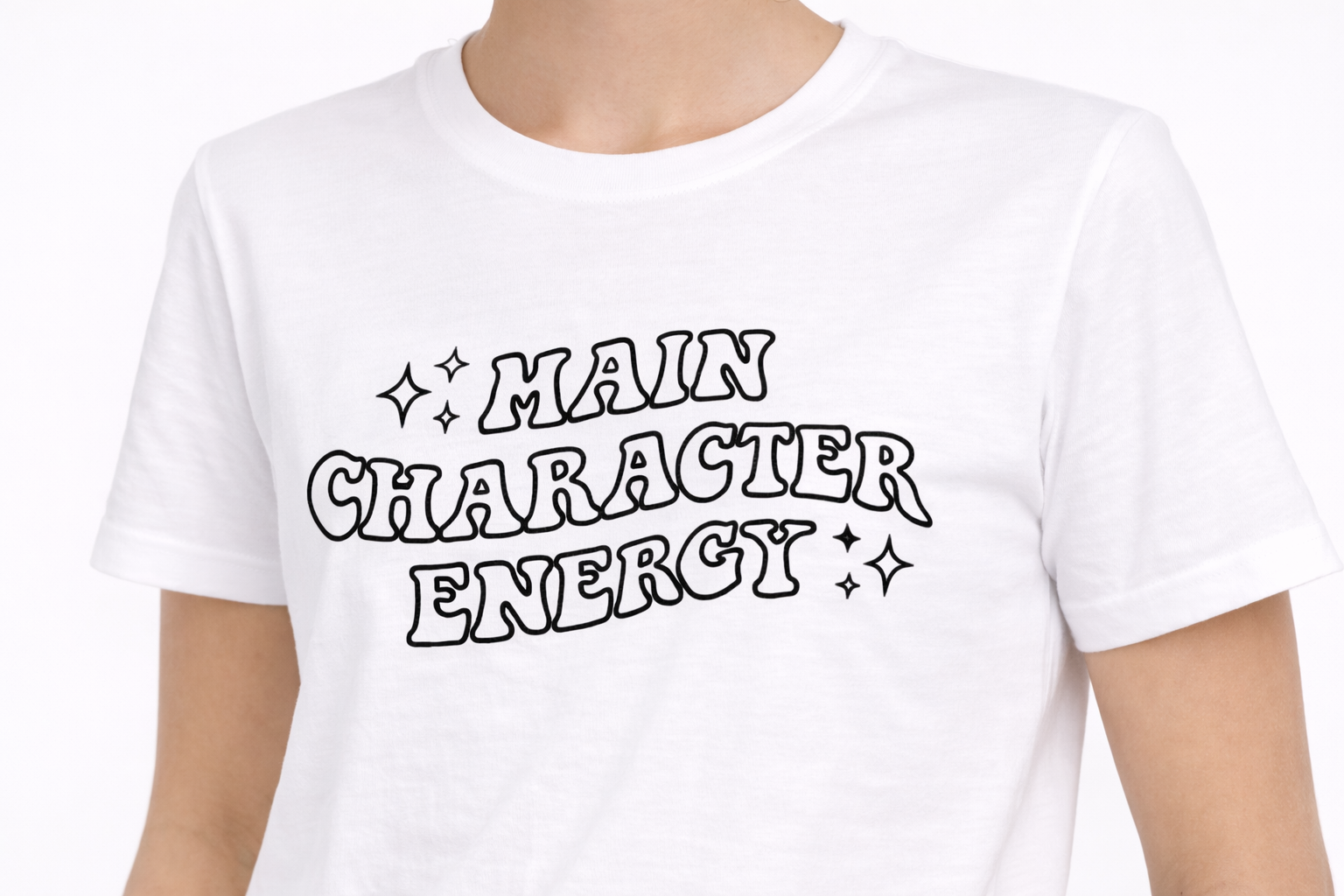 Main Character Energy Magic Kids T-Shirt