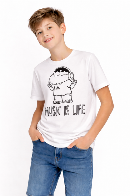 Music Is Life Magic Kids T-Shirt