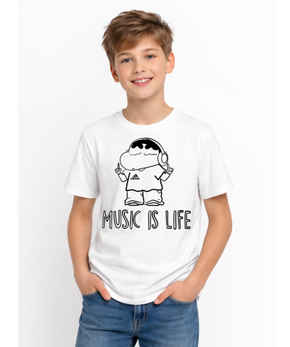 Music Is Life Magic Kids T-Shirt
