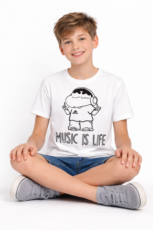 Music Is Life Magic Kids T-Shirt