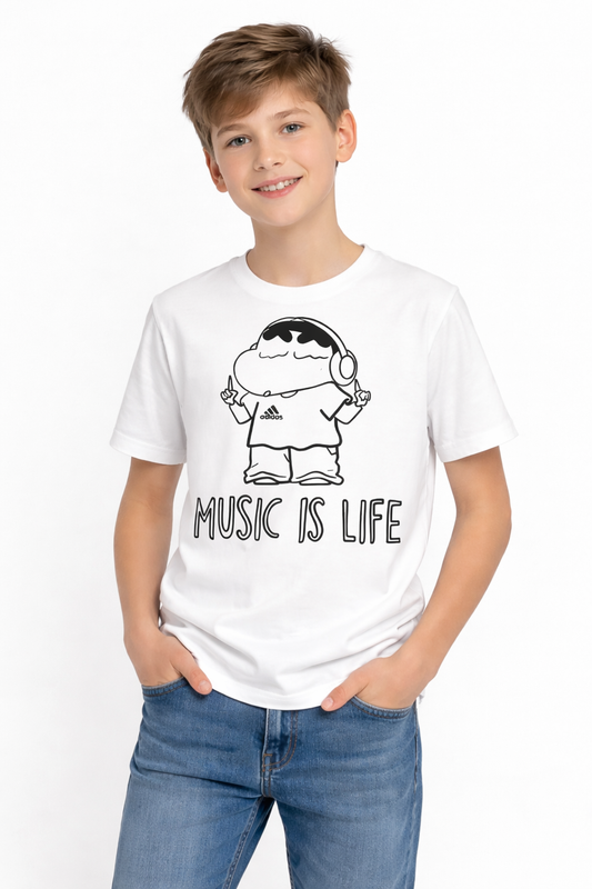 Music Is Life Magic Kids T-Shirt