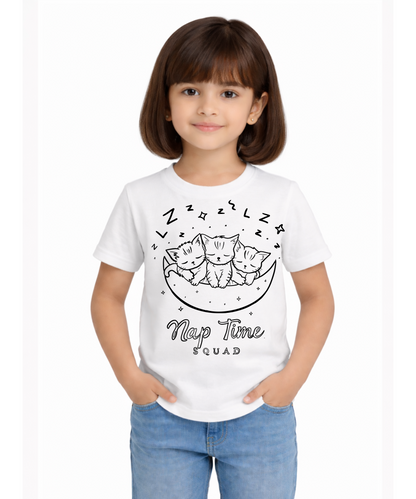 Nap Time Squad T-Shirt for kids