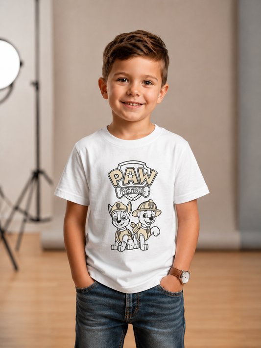 Paw Patrol Heroes Sun Activated Colour Changing T-Shirt for Kids