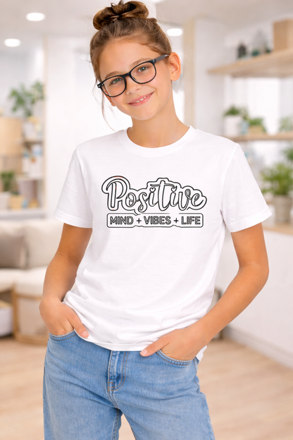 Positive Vibes Magic Kids T-Shirt