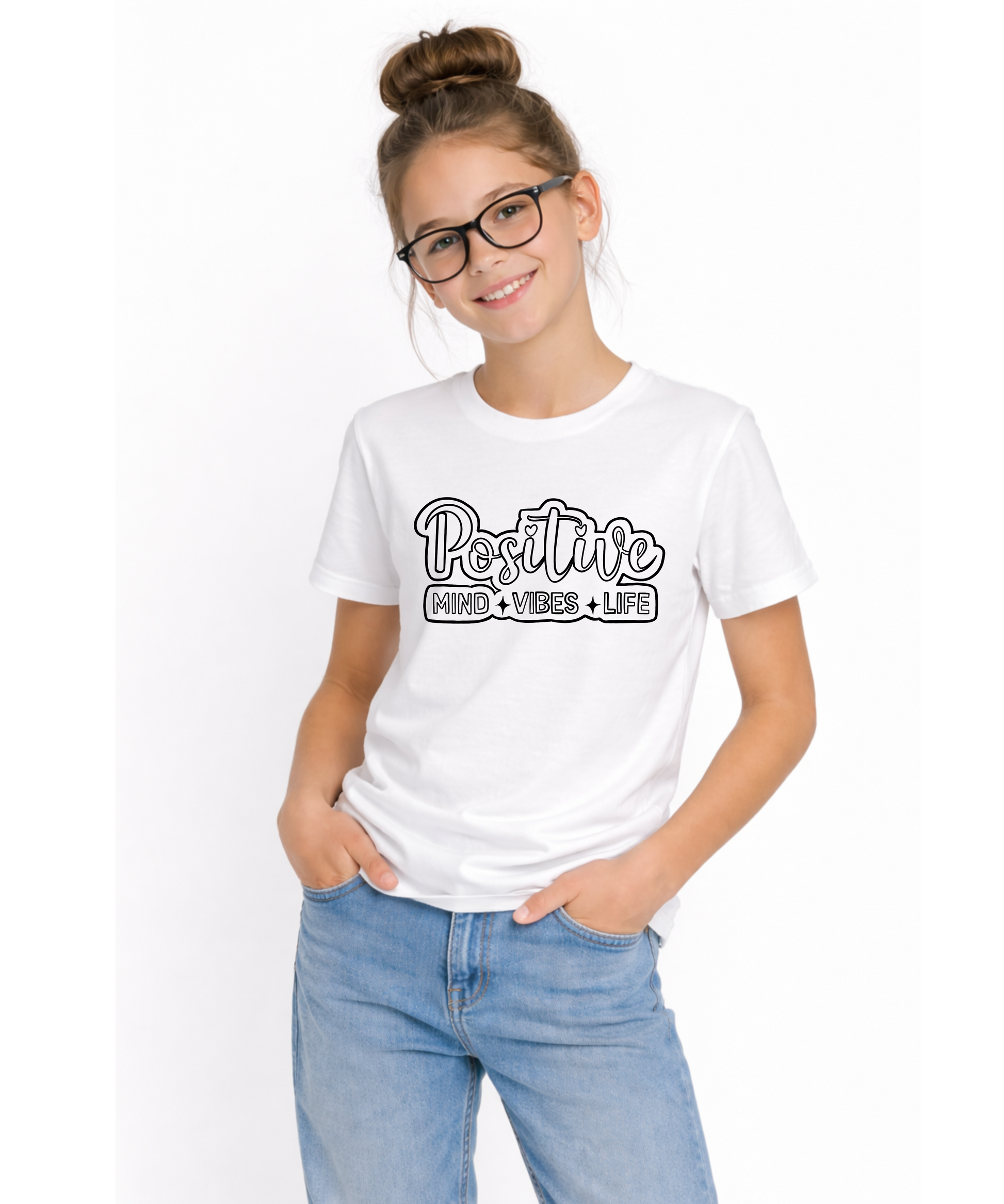 Positive Vibes Magic Kids T-Shirt