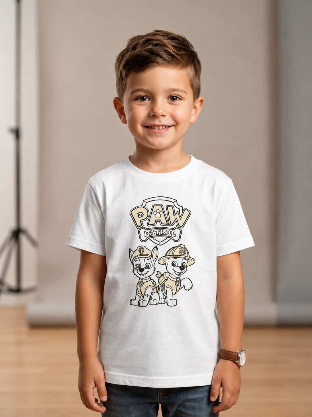 Paw Patrol Heroes Sun Activated Colour Changing T-Shirt for Kids