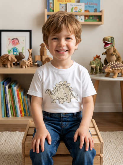 Dino Sun Activated Colour Changing T-Shirt for Kids