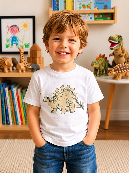 Dino Sun Activated Colour Changing T-Shirt for Kids