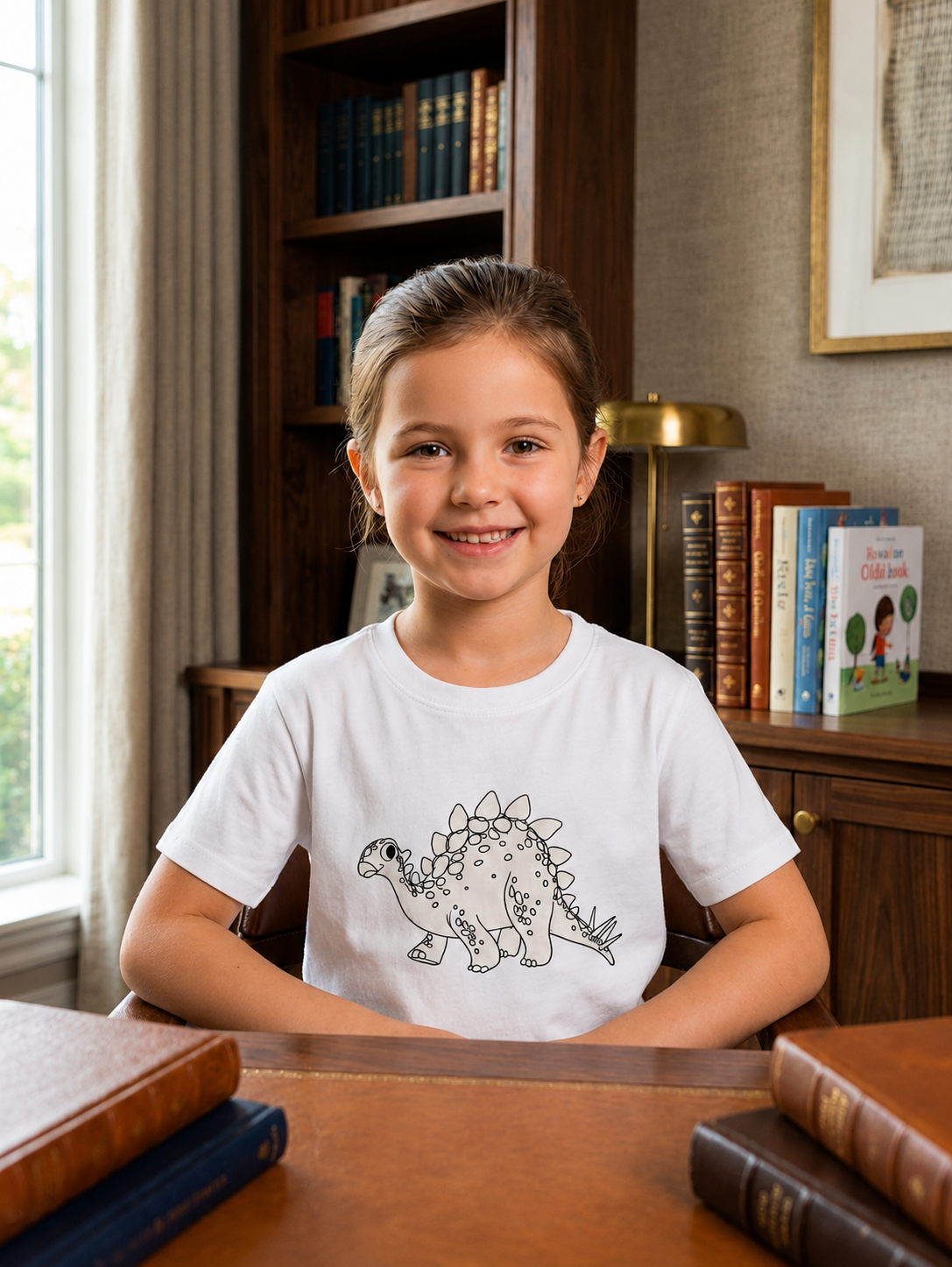 Dino Sun Activated Colour Changing T-Shirt for Kids