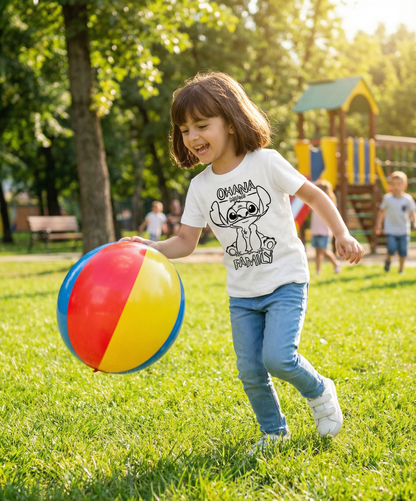 Ohana Happy Family T-Shirt for kids