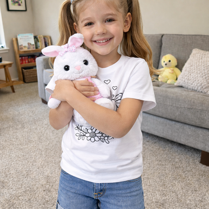 Bunny Love Hug T-Shirt for Kids