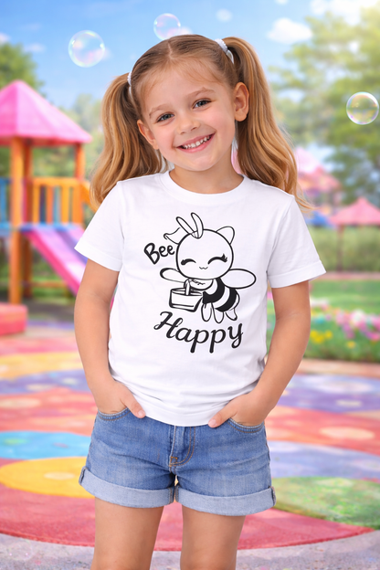 Bee Happy – Sun-Activated T-Shirt for Kids