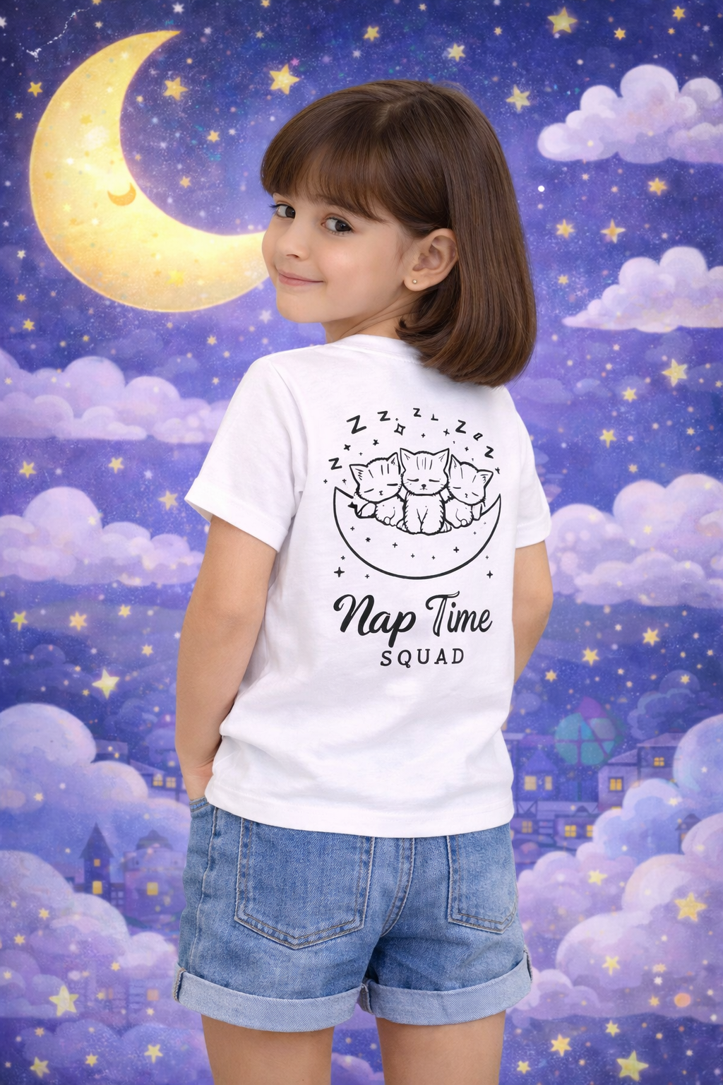 Nap Time Squad T-Shirt for kids