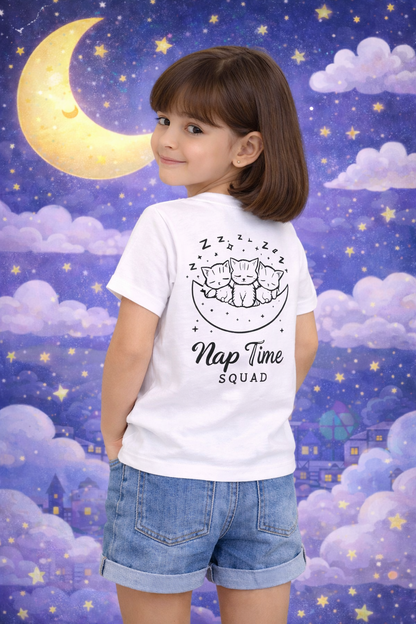 Nap Time Squad T-Shirt for kids