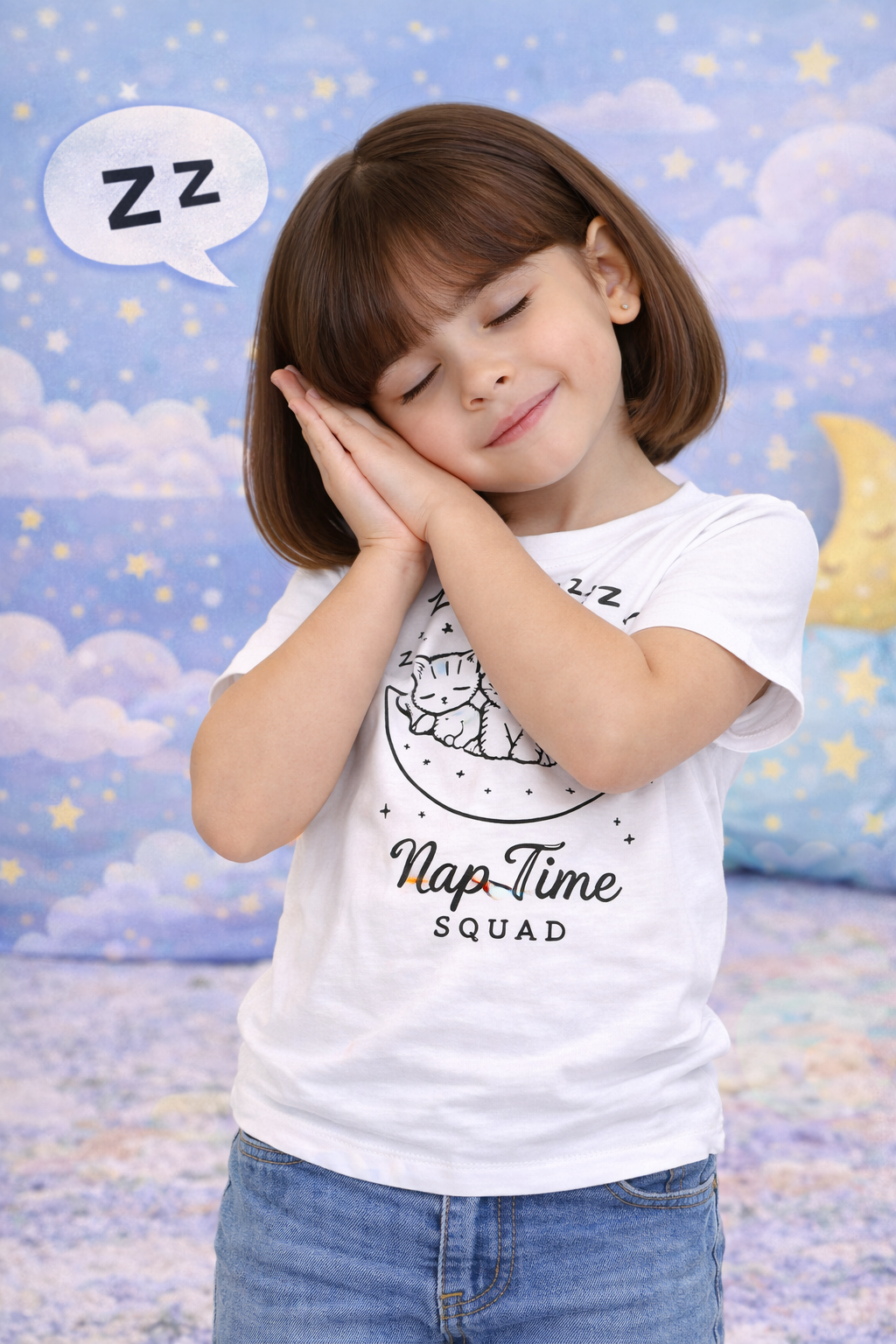 Nap Time Squad T-Shirt for kids