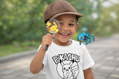 Pikachu Cartoon T-Shirt for kids
