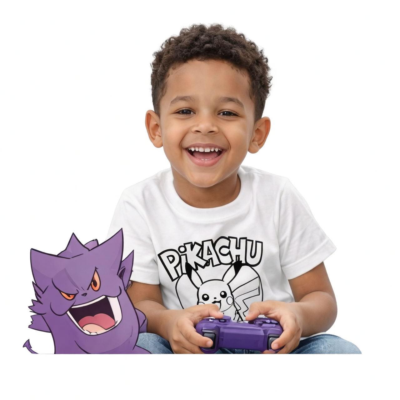 Pikachu Cartoon T-Shirt for kids