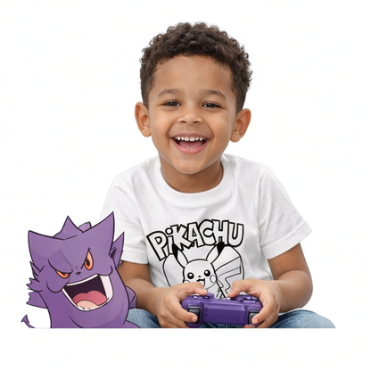 Pikachu Cartoon T-Shirt for kids