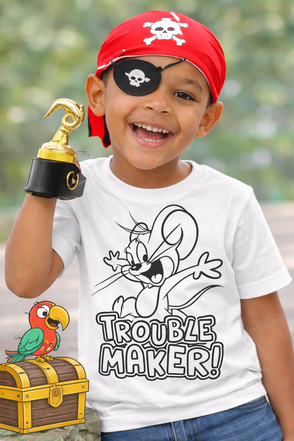 Trouble Maker Magic Kids T-Shirt