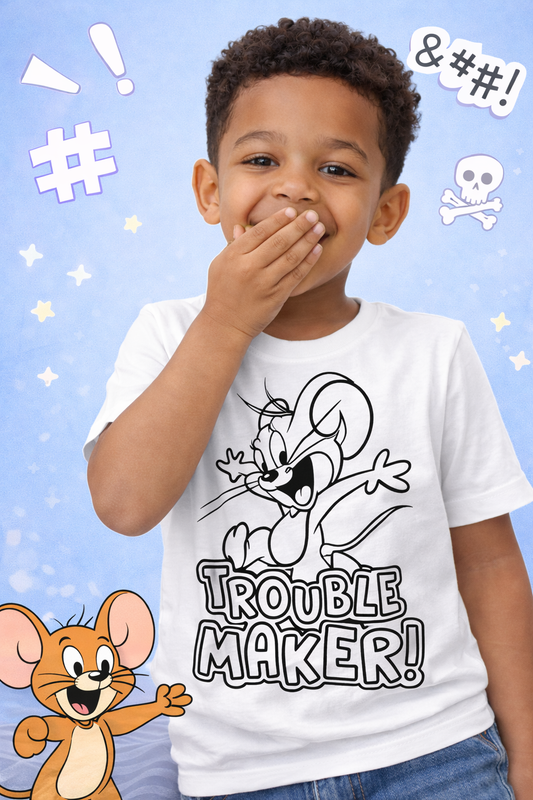 Trouble Maker Magic Kids T-Shirt