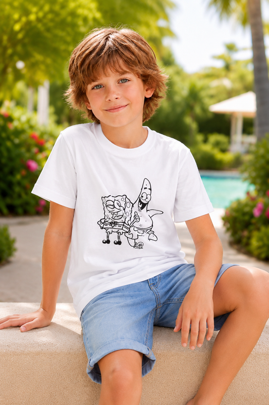 Best Friends Adventure Sun Activated Colour Changing T-Shirt for Kids