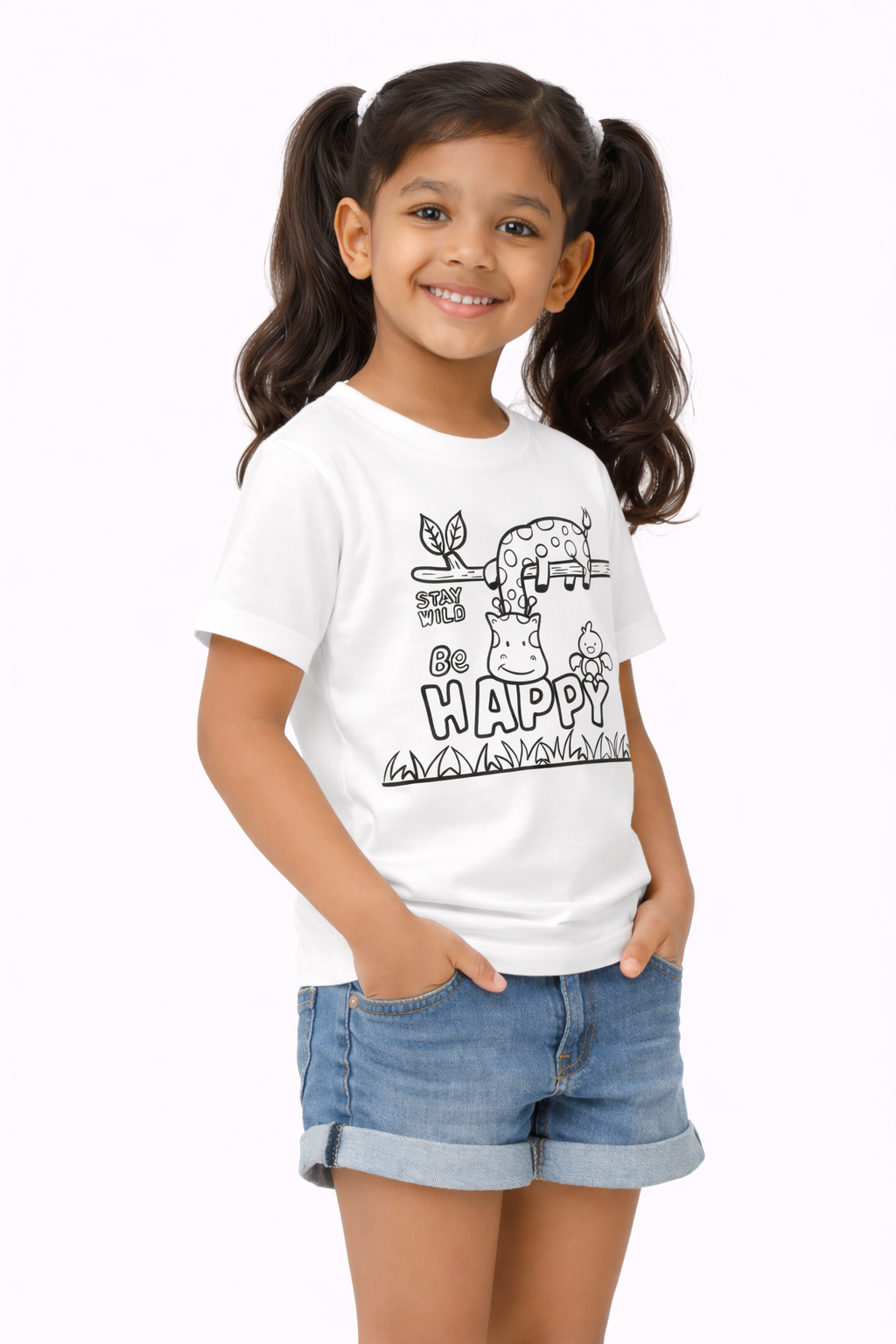 Stay Wild Be Happy Magic Kids T-Shirt