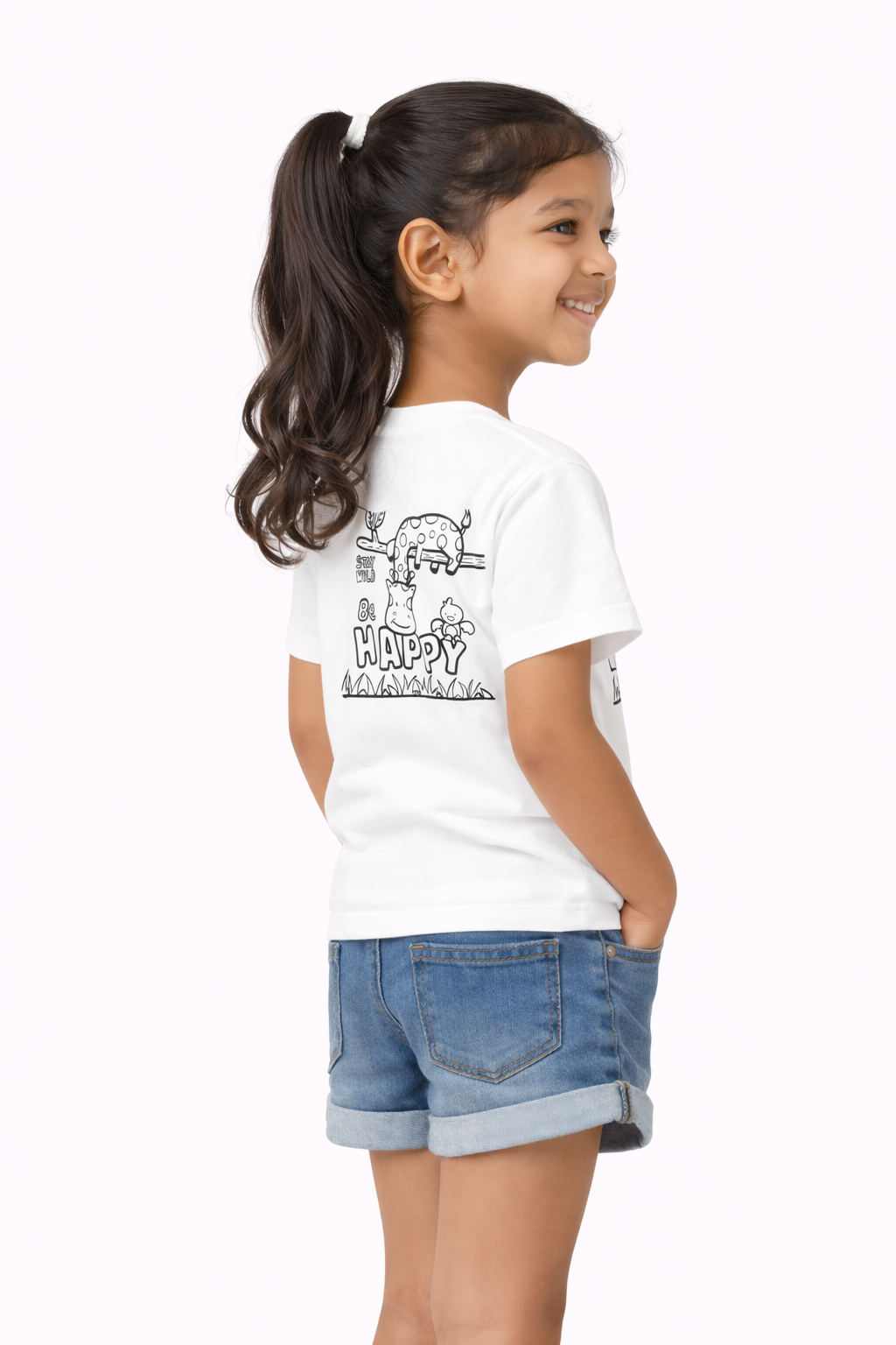 Stay Wild Be Happy Magic Kids T-Shirt
