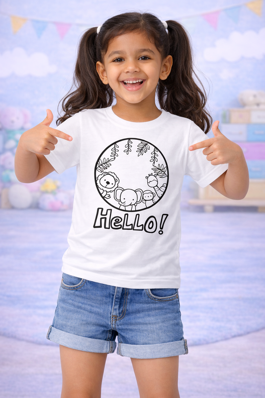 Jungle Hello Magic Kids T-Shirt