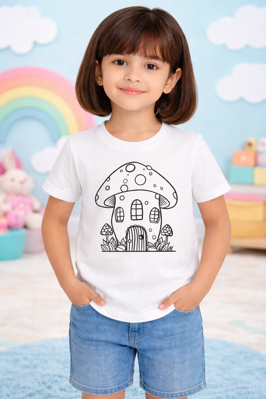 Mushroom House Magic Kids T-Shirt