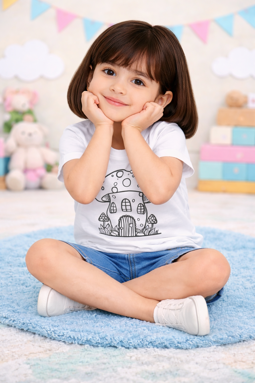 Mushroom House Magic Kids T-Shirt
