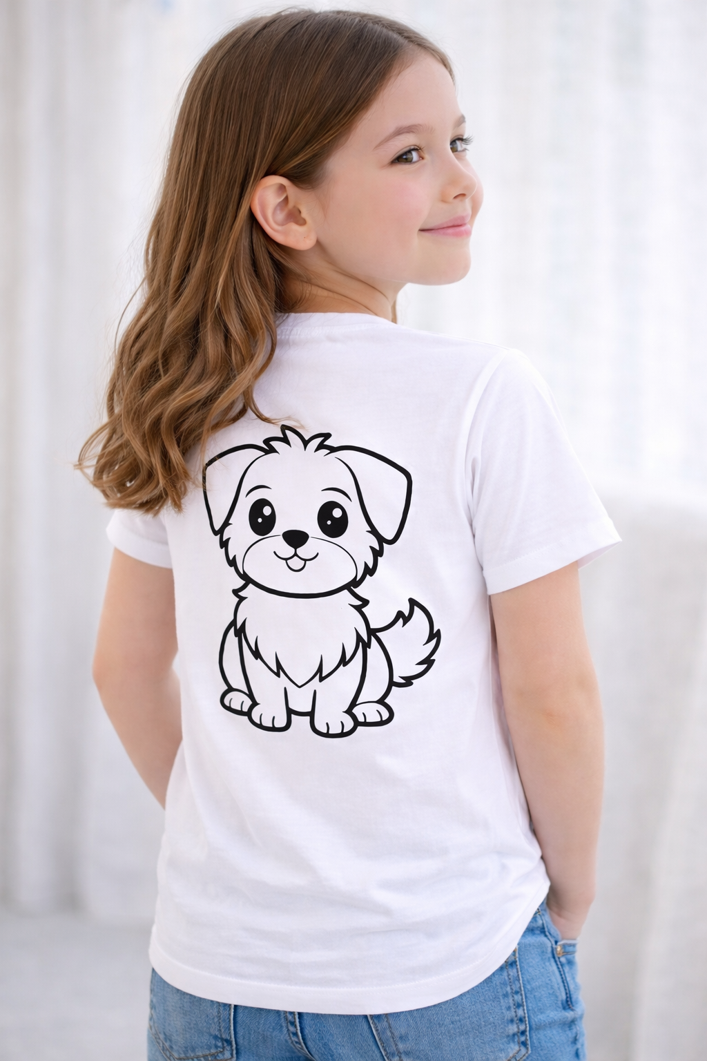 Cute Little Puppy T-Shirt for kids