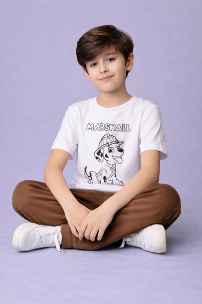 Marshall Fire Rescue Sun Activated Colour Changing T-Shirt for Kids
