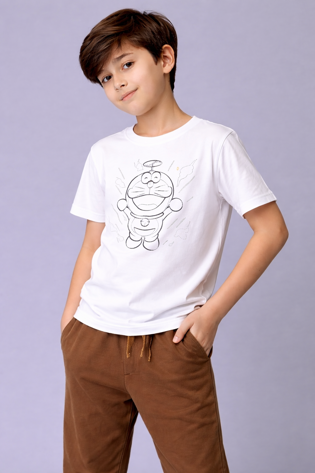 Super Gadget Cat Glow Kids T-Shirt