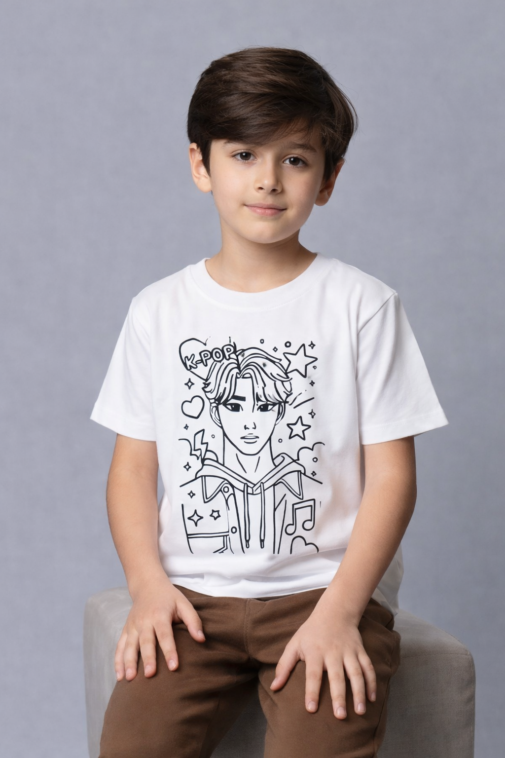 K-Pop Star Vibes Glow Kids T-Shirt